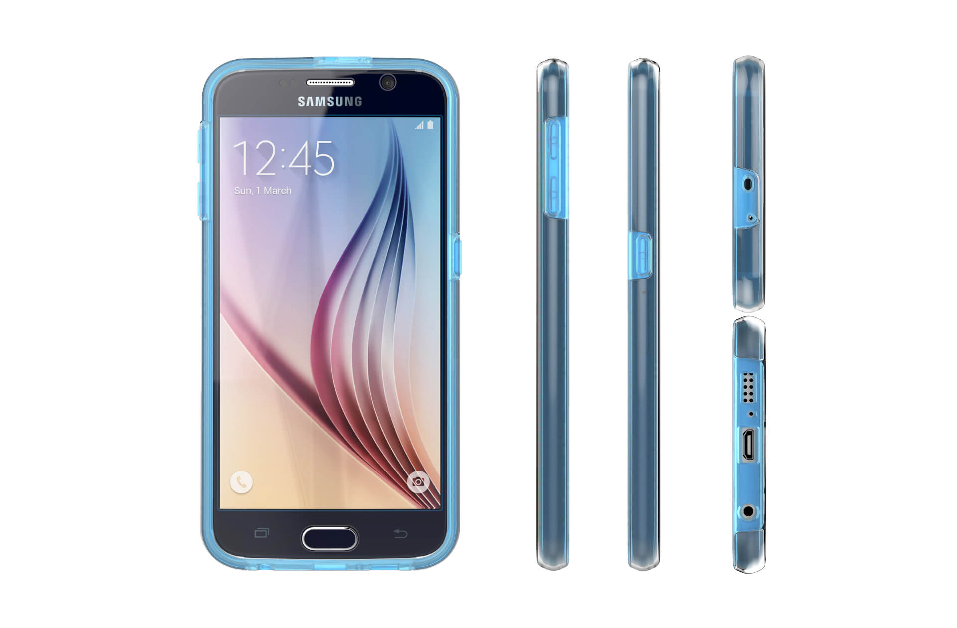 Case Phone - Vizualizare 3D produs de design industrial